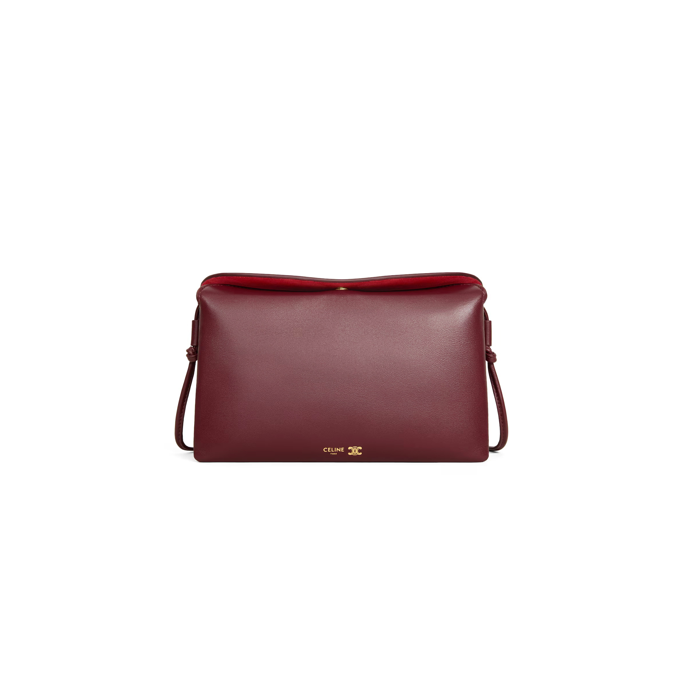 CELINE TRIO FLAP IN SMOOTH LAMBSKIN 10P862O86.28PO (22.5*13*3.5cm)